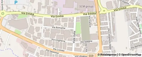 Mappa Rimini