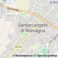 Map Santarcangelo di Romagna