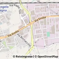 Map Santarcangelo di Romagna