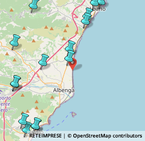 Mappa Via Che Guevara, 17031 Albenga SV, Italia (6.29235)