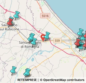 Mappa Adiacente Hotel S.Clemente, 47822 Santa Giustina RN, Italia (6.155)