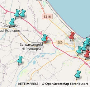 Mappa Adiacente Hotel S.Clemente, 47822 Santa Giustina RN, Italia (6.47786)