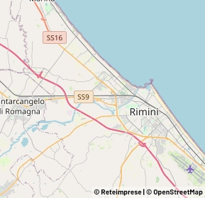 Mappa 150, 47921 Rimini RN, Italia (3.36833)