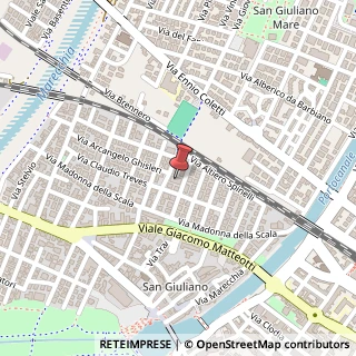 Mappa Via Giuseppe Borgatti, 11, 47921 Rimini, Rimini (Emilia Romagna)
