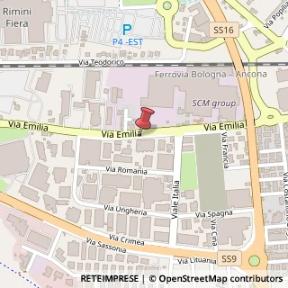 Mappa Via Emilia, 82, 47921 Rimini RN, Italia, 47921 Rimini, Rimini (Emilia Romagna)