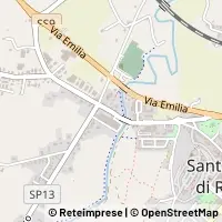 Map Santarcangelo di Romagna