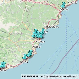 Mappa SP Campochiesa, 17031 Albenga SV, Italia (21.455)