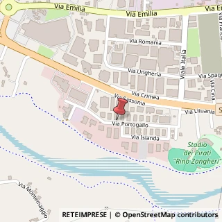 Mappa Via Portogallo, 20, 47922 Rimini, Rimini (Emilia Romagna)