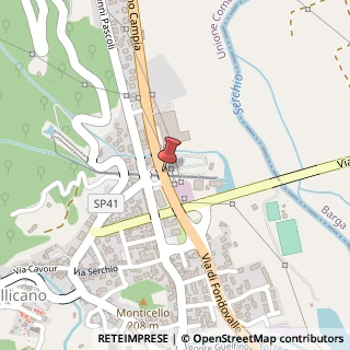 Mappa Via di Fondovalle, 89c, 55027 Gallicano, Lucca (Toscana)