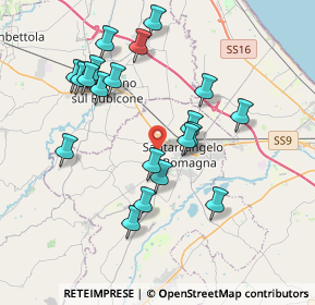 Mappa Via Roveto, 47822 Santarcangelo di Romagna RN, Italia (3.7795)