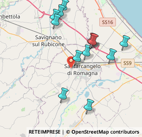 Mappa Via Roveto, 47822 Santarcangelo di Romagna RN, Italia (4.08769)