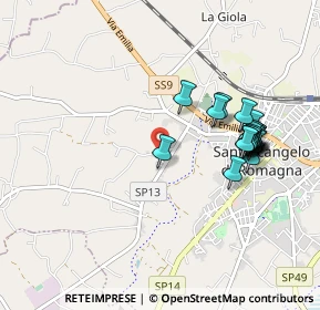 Mappa Via Roveto, 47822 Santarcangelo di Romagna RN, Italia (0.955)