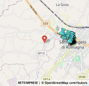 Mappa Via Roveto, 47822 Santarcangelo di Romagna RN, Italia (1.0955)