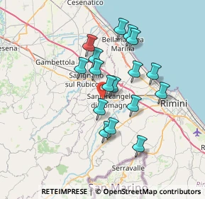 Mappa Via Roveto, 47822 Santarcangelo di Romagna RN, Italia (6.00765)