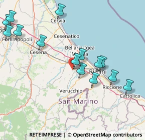 Mappa Via Roveto, 47822 Santarcangelo di Romagna RN, Italia (18.20714)