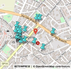 Mappa Piazza Suor Angela Molari, 47822 Santarcangelo di Romagna RN, Italia (0.2425)