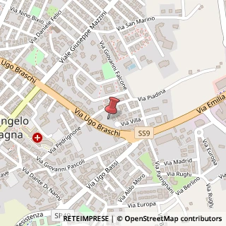 Mappa Via Ugo Braschi, 12, 47822 Santarcangelo di Romagna, Rimini (Emilia Romagna)