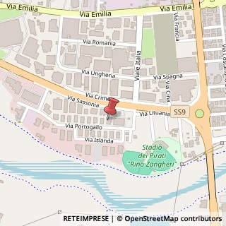 Mappa Via Portogallo, 20, 47922 Rimini, Rimini (Emilia Romagna)