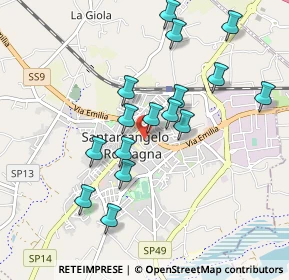 Mappa Centro San Michele, 47822 Santarcangelo di Romagna RN, Italia (0.90313)