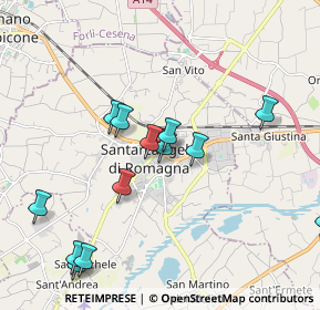 Mappa Centro San Michele, 47822 Santarcangelo di Romagna RN, Italia (2.11462)