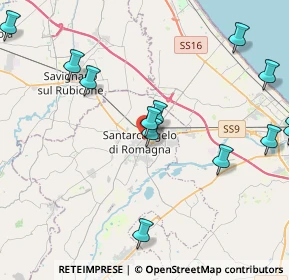 Mappa Centro San Michele, 47822 Santarcangelo di Romagna RN, Italia (6.00176)