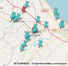 Mappa Centro San Michele, 47822 Santarcangelo di Romagna RN, Italia (4.102)