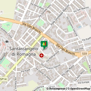 Mappa Piazza Suor Angela Molari, 3, 47822 Santarcangelo di Romagna, Rimini (Emilia Romagna)