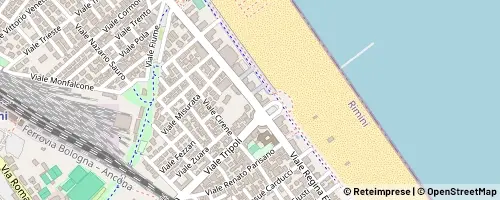Mappa Rimini