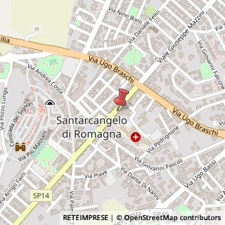 Mappa Via Giuseppe Mazzini, 16, 47822 Santarcangelo di Romagna, Rimini (Emilia Romagna)