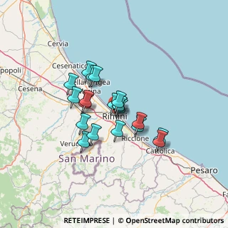 Mappa 47921 Rimini RN, Italia (9.628)