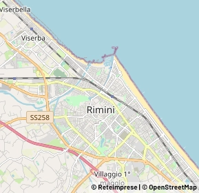 Mappa 47921 Rimini RN, Italia (1.0965)