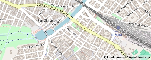 Mappa Rimini
