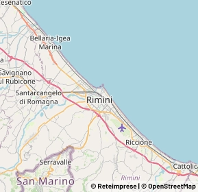 Mappa 47921 Rimini RN, Italia (4.946)