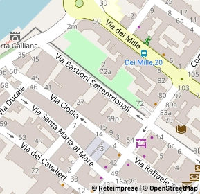 Mappa Vicolo Gatti, 47921 Rimini RN, Italia (0.075)