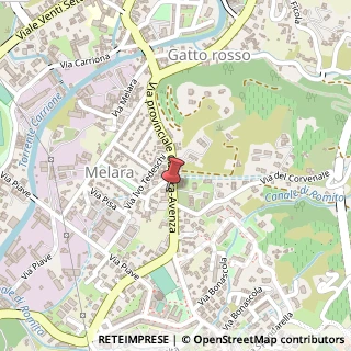 Mappa Via Provinciale Carrara-Avenza, 89, 54033 Carrara, Massa-Carrara (Toscana)