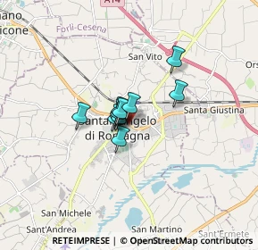 Mappa Via R. Morandi, 47822 Santarcangelo di Romagna RN, Italia (0.81455)
