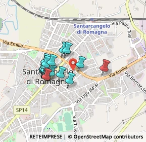 Mappa Via R. Morandi, 47822 Santarcangelo di Romagna RN, Italia (0.356)