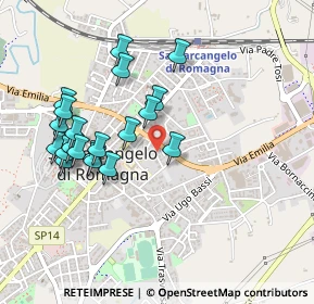 Mappa Via R. Morandi, 47822 Santarcangelo di Romagna RN, Italia (0.477)