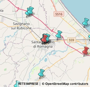 Mappa Via R. Morandi, 47822 Santarcangelo di Romagna RN, Italia (4.20412)