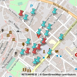 Mappa Piazza Marini, 47822 Santarcangelo di Romagna RN, Italia (0.1245)