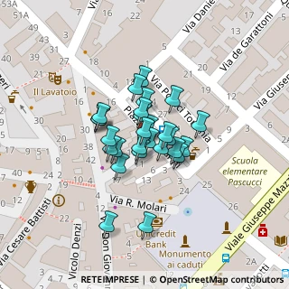 Mappa Piazza Ludovico Marini, 47822 Santarcangelo di Romagna RN, Italia (0.00741)