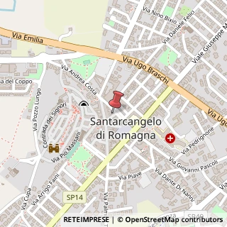 Mappa Via Matteotti, 4, 47822 Santarcangelo di Romagna, Rimini (Emilia Romagna)