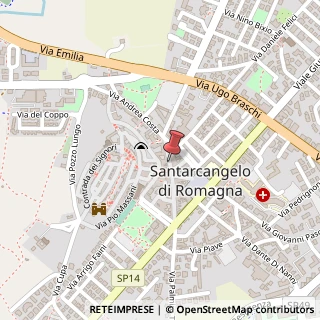 Mappa Via Cavour, 38, 47822 Santarcangelo di Romagna, Rimini (Emilia Romagna)