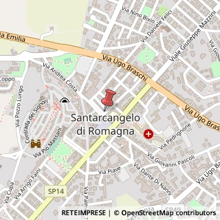 Mappa Piazza Ludovico Marini, 37, 47822 Santarcangelo di Romagna, Rimini (Emilia Romagna)