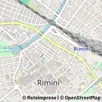 Karte Rimini