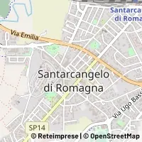 Kaart Santarcangelo di Romagna