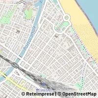 Mapa Rimini