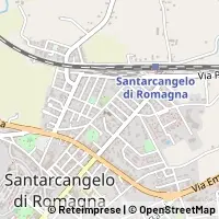 Mapa Santarcangelo di Romagna