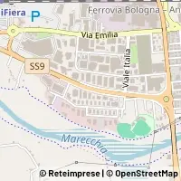 Karte Rimini