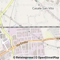 Map Santarcangelo di Romagna